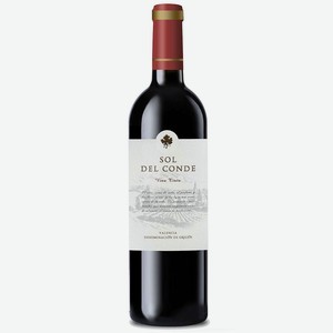Вино BODEGAS ALVIA SOL DEL CONDE красное сухое 12% 0.75л Испания Риоха