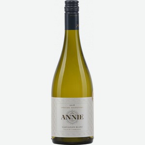 Вино Annie Special Selection белое сухое 12,5% 0.75л Чили Касабланка