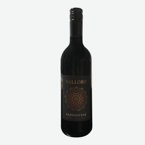 Вино Rubicone IGT Sangiovese красное сухое 11,5% 0.75л Италия Лоццоло