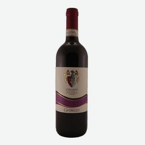 Вино Ghibello Кьянти Классико красное сухое 13% 0.75л Италия Тоскана