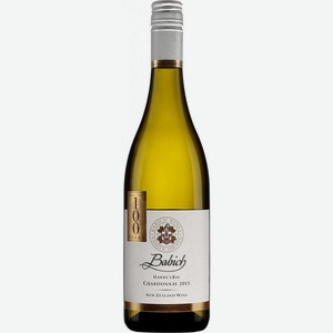 Вино Babich Hawkes Bay Chardonnay белое сухое 13% 0.75л Новая Зеландия Хокс Бей