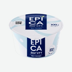 Йогурт Epica натуральный 6.0%, 0,13 кг