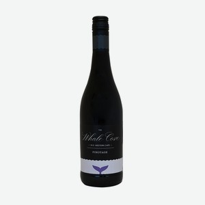 Вино Whale Cove Pinotage красное полусухое 13% 0.75л ЮАР Западный Мыс