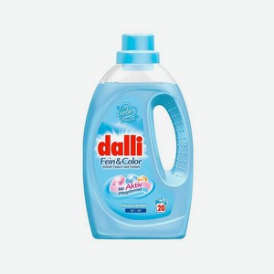 Жидкое моющее средство для тонкого и цветного белья Dalli Fein & Color 1,1л Dalli, 1,204 кг