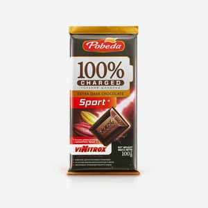 Шоколад Горький  Чаржед   Спорт  0,1 кг
