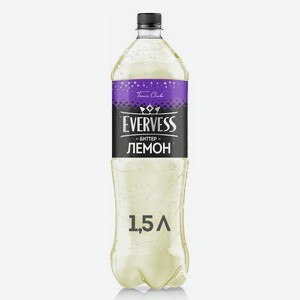 Напиток газированный Evervess Горький Лимон 1.5л