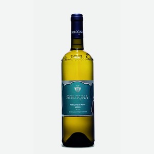 Вино Solouna Moscato Naturale Secco DOC Noto белое сухое 0.75л Италия Ното