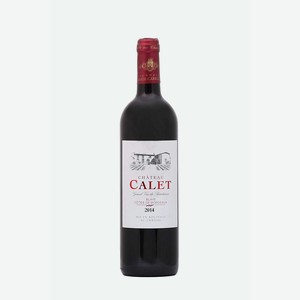 Вино Chateau Calet Blaye-Cotes de Bordeaux 14% красное сух 0.75л Франция Бордо