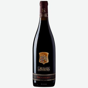 Вино Marchese Adorno BRUGHERIO Pinot Nero красное сухое 13% 0.75л Италия Ломбардия