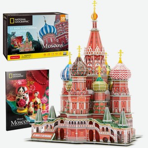 Пазлы 3D National Geographic МОСКВА, 224 детали арт.DS0999h