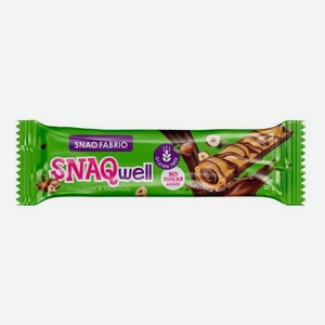 Батончик Snaq Fabriq Snaq Well вафельный с шоколадно-ореховой пастой без сахара 20 г