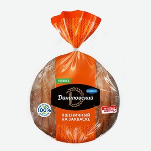 Хлеб Даниловский пшеничный в нарезке 400 г, 0,4 кг