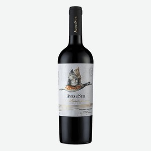 Вино Aves del Sur Каберне Совиньон Резерва 13,5% кр.сух. 0.75л Чили Долина Мауле