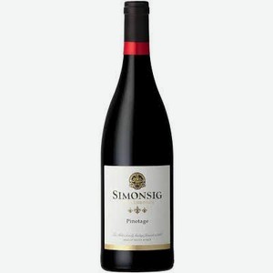 Вино Симонсиг Пинотаж красное сухое 14.5% 0.75л ЮАР Стелленбош