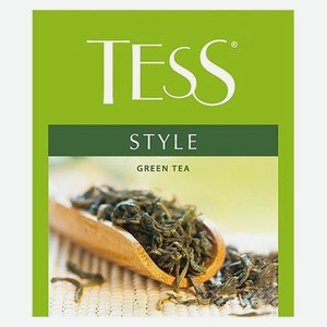 Чай зеленый цейлонский 100 пакетиков TESS, 0,18 кг