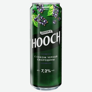 Напиток слабоалкогольный Хуууч cупер со вкусом чёрной смородины 7,2% Россия