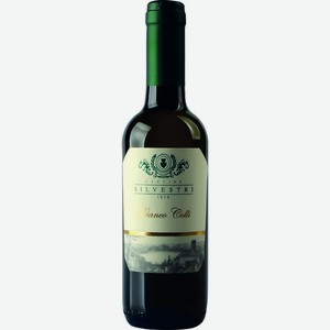 Вино Cantine Silvestri Bianco Colli IGT белое сухое 12.5% 0.375л Италия Лацио