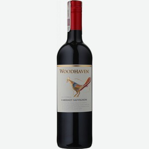 Вино Woodhaven Cabernet Sauvignon 13% красное полусухое 0.75л США Калифорния