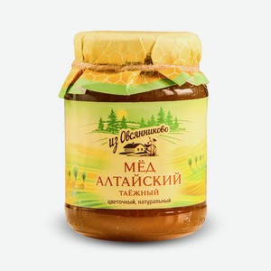 Мед Алтайский таёжный 0,35 кг Из Овсянниково