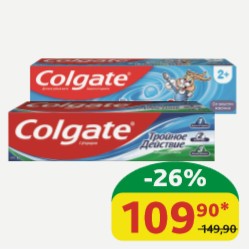 Зубная паста Colgate в ассортименте, 50/100 мл