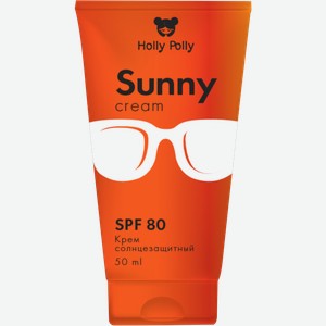 Крем Holly Polly солнцезащитный для лица и тела SPF80 50мл