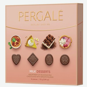 Конфеты шоколадные Pergale Изысканный десерт 0,113 кг