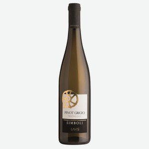 Вино Pinot Grigio Trentino DOC белое сухое 12,5% 0.75л Трентино Италия