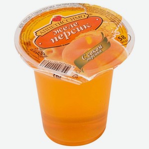 Желе Персик с соком 0,15 кг