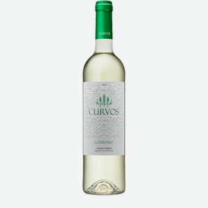 Вино Curvos Loureiro белое полусухое 12% 0.75л Португалия Виньо Верде