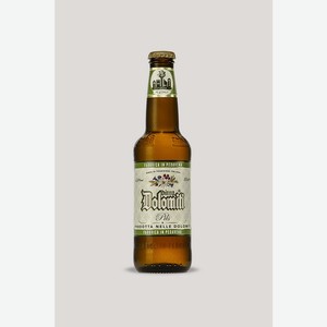 Пиво Birra Dolomiti Pils светлое фильтрованное 4,9% 0,33 л ст/б Италия