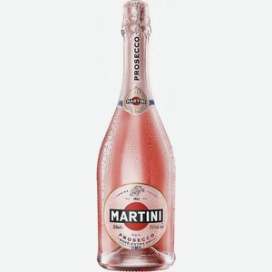 Вино Игристое Мартини просеко Розе сухое розовое 0.75л 11,5% Италия