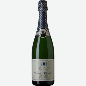 Вино игристое Cremant de Loire Noctambule белое брют 13% 0.75л Франция Дол Луары