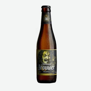 Пиво светлое фильтрованное Adriaen Brouwer Tripel Be-bio-01 0,33л 9% Бельгия