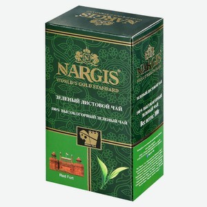 Чай Nargis зеленый среднелистовой 0,1 кг