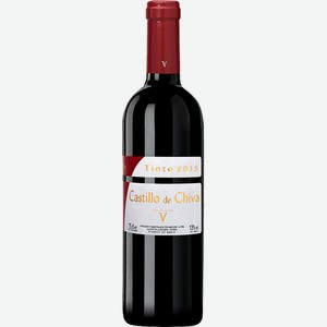 Вино Кастильо де Чива крас. п/сл. 13% 0,75 л /Испания/