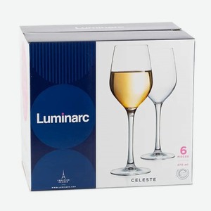 Набор бокалов для белого вина Luminarc Celeste, 270мл х 6шт Россия