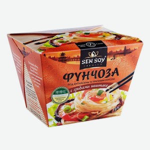 Вермишель Sen Soy Фунчоза под китайским устричным соусом с грибами шиитаке, 125г Россия