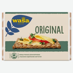 Хлебцы ржаные Wasa Original цельнозерновые, 275 г