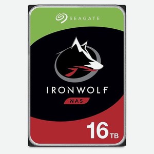 Жесткий диск Seagate Ironwolf ST16000VN001, 16ТБ, HDD, SATA III, 3.5 