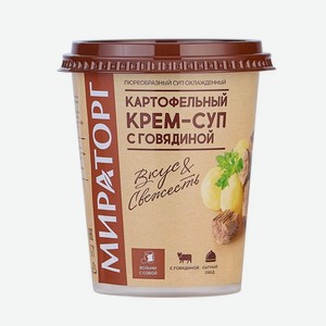 Картофельный крем суп с говядиной Мираторг 0,36 кг
