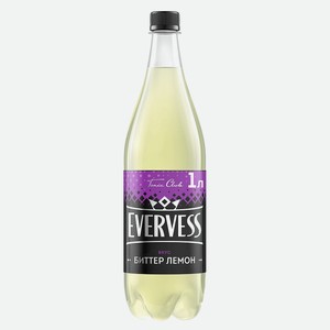 Напиток газированный Evervess Горький Лимон 1л