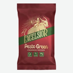 Сыр EXCELSIOR Pesto Green Базилик, чеснок 45%, без змж, 0,18 кг, Россия
