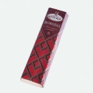 Шоколадный Батончик КРУПСКОЙ с шоколадной начинкой, 50 г