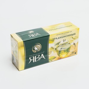 Чай зеленый ПРИНЦЕССА ЯВА, 25 пакетиков*2 г