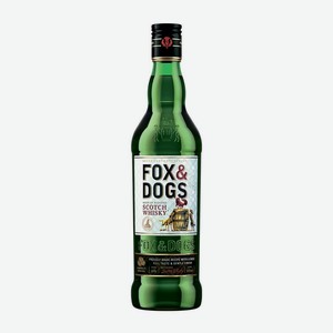 Виски Фокс энд Догс 0,5л 40%
