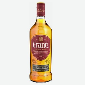 Виски Грантс Трипл Вуд 0.7л., 40%
