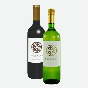 Вино ВАЛЕНСИЯ Файензас, белое/красное сухое 0,75л Испания