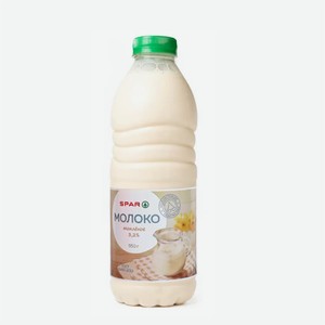 Молоко топленое SPAR 3,2% 950гр