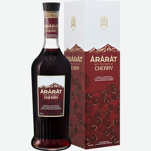 Коньяк 30% Арарат со вкусом вишни 0.5л Армения п/у