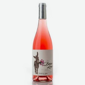 Вино Burro Loco Rosado розовое сухое 13,5% 0.75л Испания Кастилия-Леон